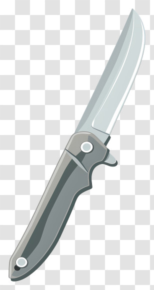 Knife - Folding Knife With Sharp Blade Transparent PNG