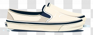 Slip Ons - Casual Beige Slip-On Sneakers For Everyday Use Transparent PNG