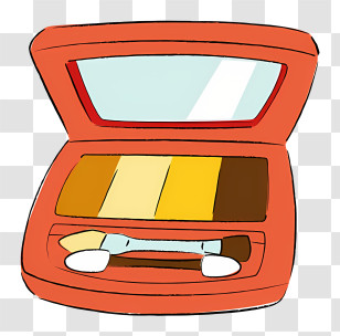 Icon - Compact Makeup Palette With Applicator Transparent PNG