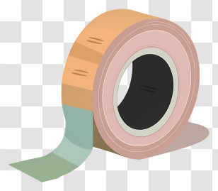 Adhesive Tape - Adhesive Tape Roll For Office And Crafts Transparent PNG