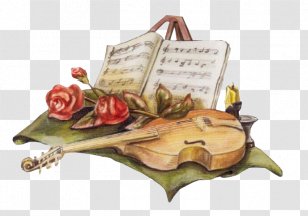 Hit Single Musical Instrument Note - Cartoon - Violin Transparent PNG