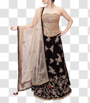 Lehenga Gagra Choli Wedding Dress Transparent PNG