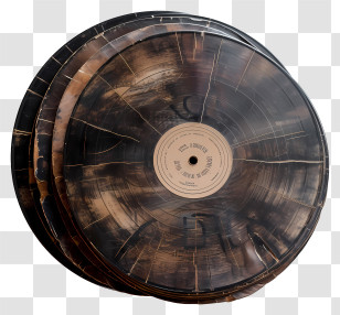Vinyl Record - Vinyl Record For Retro Music Fans Transparent PNG