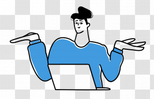 Shrug Transparent PNG