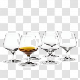Cognac Holmegaard Brandy Stemware Wine Glass - Carafe Transparent PNG