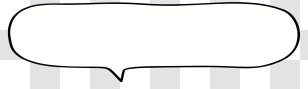 Text Box
 - Speech Bubble Outline Transparent PNG