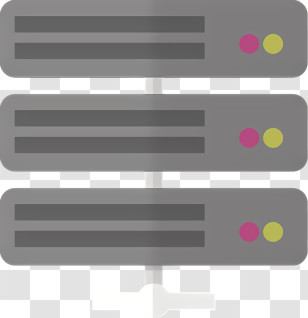 Icon - Server Rack Illustration For Technology Concepts Transparent PNG