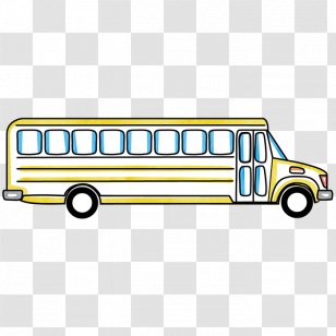 School Bus Car Yellow Motor Vehicle Clip Art Transparent PNG