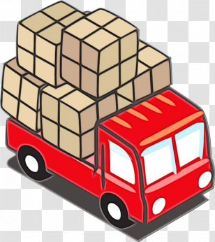 Ship Cartoon - Cargo - Model Car Package Delivery Transparent PNG