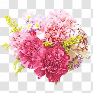 Pink Flowers Background - Flower Arranging Chinese Peony Transparent PNG