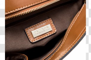 Handbag Leather Strap Tan - Brand - Mud Transparent PNG