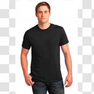 T-shirt Gildan Activewear Hoodie Sleeve - Shoulder - A Short Sleeved Shirt Transparent PNG