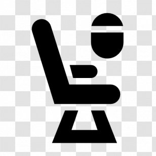 Airplane Flight Chair - Airline Seat Transparent PNG