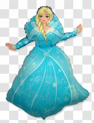Elsa Anna Olaf Frozen Toy Balloon - Doll Transparent PNG