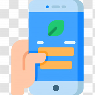 Smartphone - Smartphone With App Transparent PNG