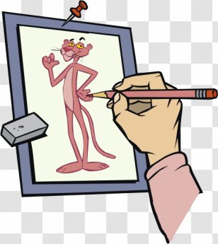 The Pink Panther Clip Art - Cartoon - Utica's Painting Transparent PNG