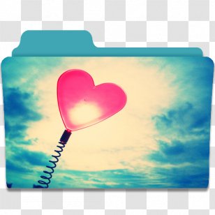 Heart Sky Love Petal - Folder Transparent PNG