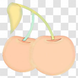 Pop Art Retro Vintage - Peach - Prunus Drupe Transparent PNG