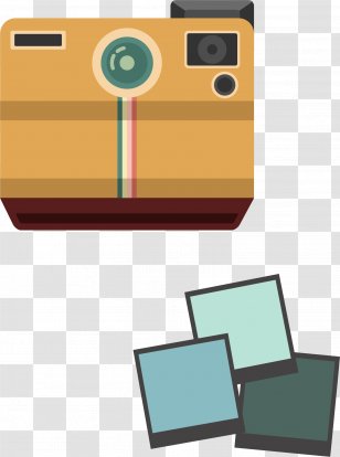 Camera - Rectangle - Retro Cartoon Transparent PNG