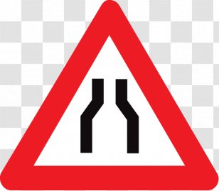 Traffic Sign Warning Road - Logo Transparent PNG