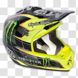 Bicycle Helmets Motorcycle Lacrosse Helmet Monster Energy - Protective Gear In Sports Transparent PNG