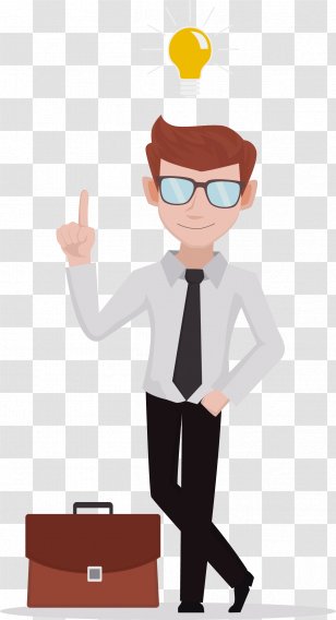 Business Clip Art - Gentleman - Document Transparent PNG