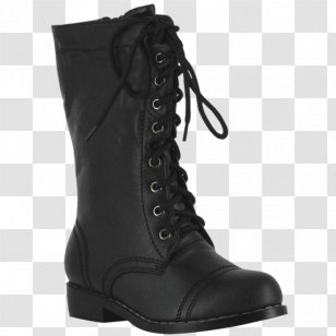 Knee-high Boot Combat Costume Shoe - Footwear - Boots Transparent PNG