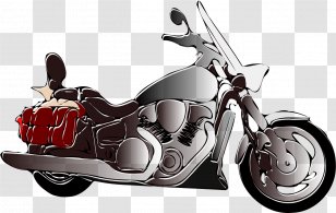 Motorcycle Harley-Davidson Free Content Clip Art - Vehicle Transparent PNG