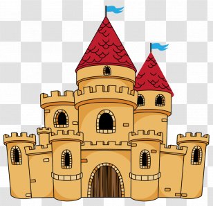 Middle Ages Castle Cartoon Clip Art - Synagogue Transparent PNG