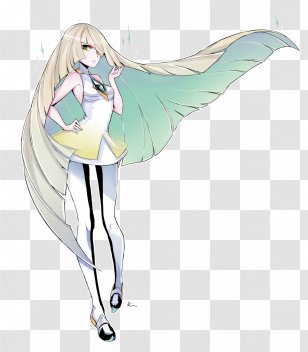 PokÃ©mon Sun And Moon Ultra Lusamine Gold Silver - Watercolor - Mallow Transparent PNG