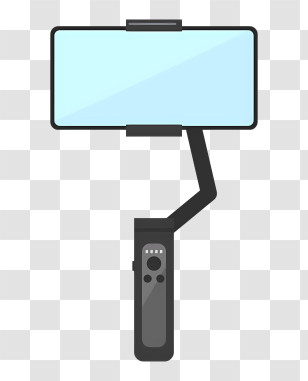 Smart Phone - Modern Selfie Stick For Smartphone Photography Transparent PNG