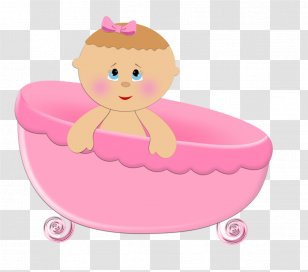 Child Infant Drawing Bathroom Clip Art - Bathing - Bebe Transparent PNG