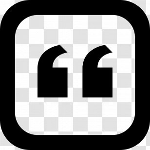 Quotation - Symbol - Area Transparent PNG