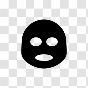 Smiley Line Text Messaging Font - Black And White Transparent PNG