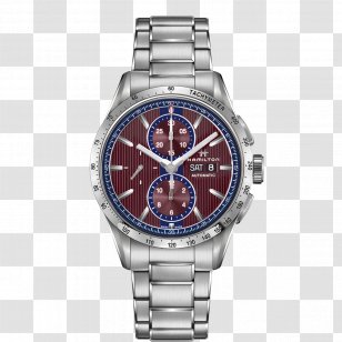 Hamilton Watch Company Chronograph Automatic - Metal Transparent PNG