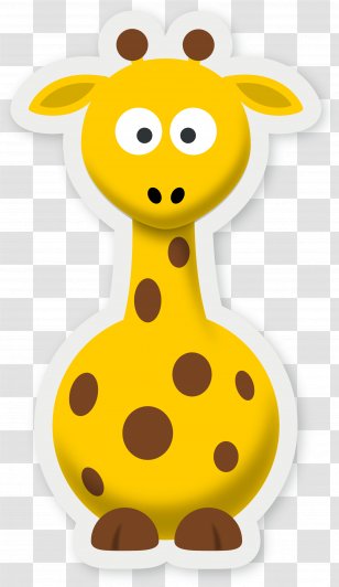 Giraffe Cartoon Clip Art - Gift - Giraffes Pictures Transparent PNG