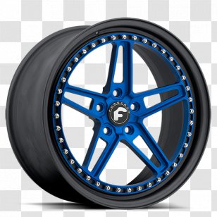 Car Forgiato Custom Wheel Rim - Synthetic Rubber - Titanium Lug Nuts Transparent PNG