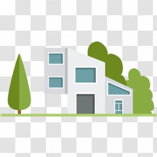 House Building Clip Art - Scalable Vector Graphics - Painted Gray Transparent PNG