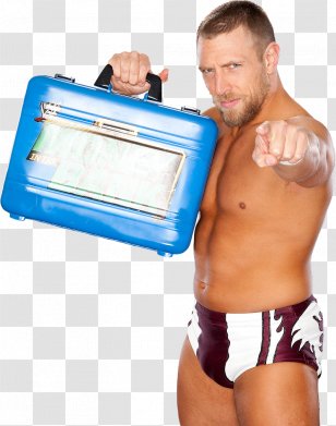 Daniel Bryan Money In The Bank Ladder Match WrestleMania World Heavyweight Championship - Silhouette Transparent PNG