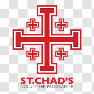 Jerusalem Cross Holy Land Anglicanism Diocese Of Lichfield Parish - Carding Transparent PNG