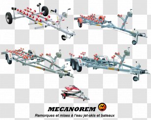 Inflatable Boat Trailer Personal Watercraft - Rafting Transparent PNG