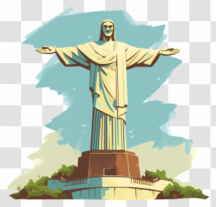 Christ The Redeemer - Christ The Redeemer In Rio Transparent PNG