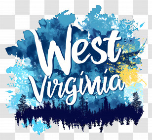West Virginia Day - West Virginia State Map Transparent PNG