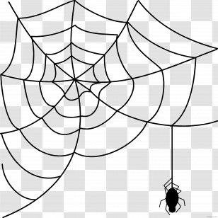 Clip Art Spider Web Openclipart Spider-Man - Area Transparent PNG