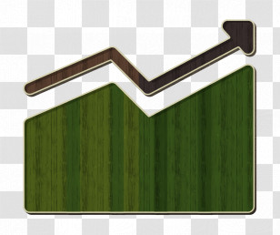 Investment Icon Arrow Icon Trend Icon Transparent PNG