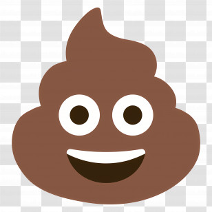 Pile Of Poo Emoji - Smiling Poop Emoji Transparent PNG