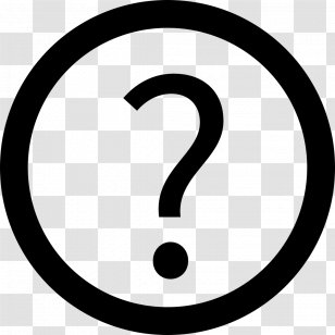 Question Mark - Trademark - Emoticon Transparent PNG