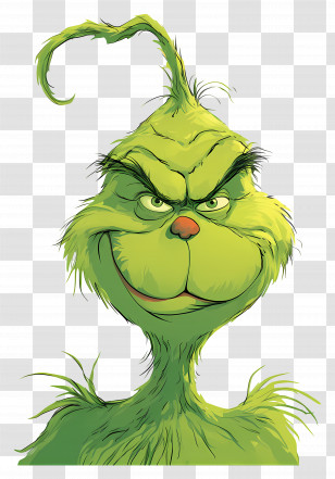 Grinch - Green Cartoon Character Illustration Transparent PNG