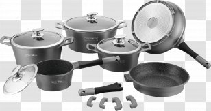 Olla Frying Pan Casserola Lid Cookware - Kitchenware Transparent PNG