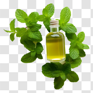 Essential Oil - Fresh Mint Essential Oil Transparent PNG